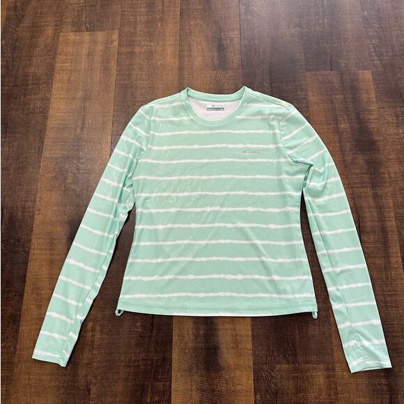 Columbia Standard Sun Deflector Summerdry Long Sleeve Shirt Size Medium - Picture 10 of 10